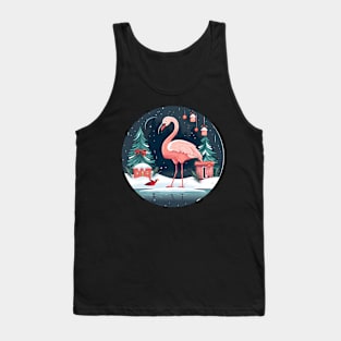 Flamingo Flock Sunset, Love Flamingos Tank Top